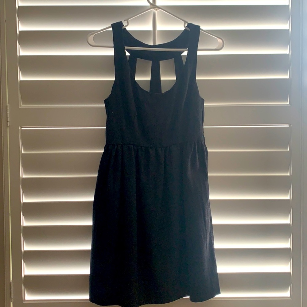 Wool Cut Out Dress